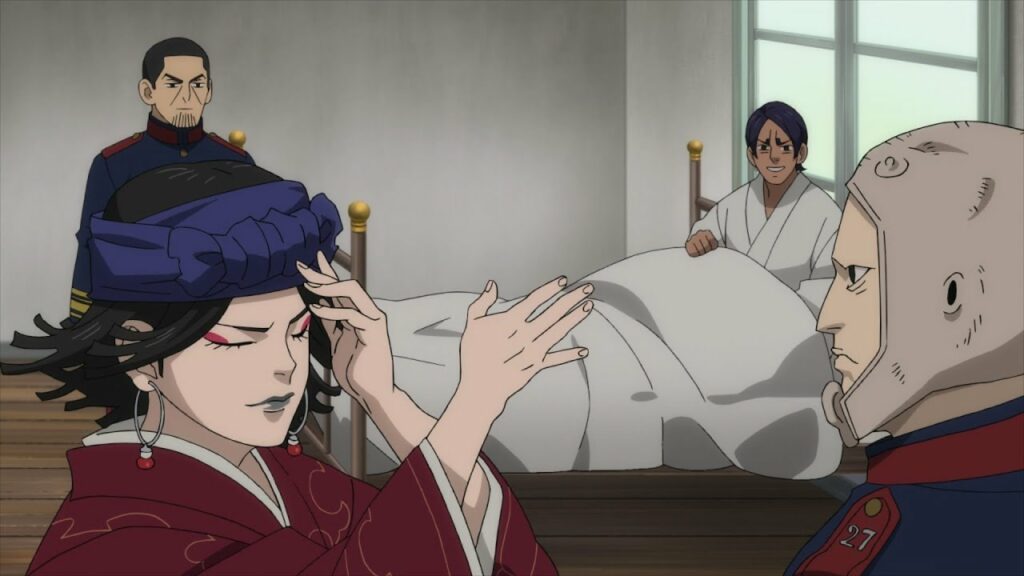 Golden Kamuy – Inkarmat and the 7th in the hospital