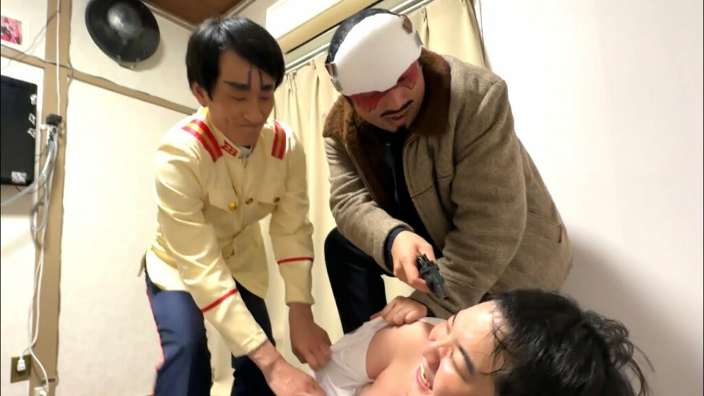 遊びに来た鶴見中尉と鯉登少尉