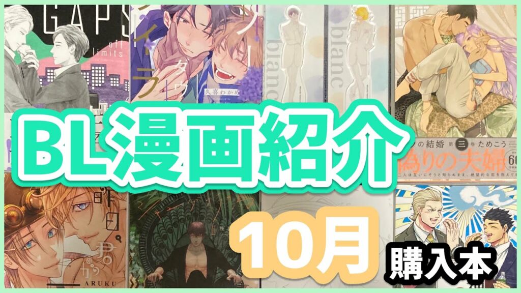 【BL漫画紹介】オススメ多い10月のBL漫画購入品②(ララの結婚・blanc他)