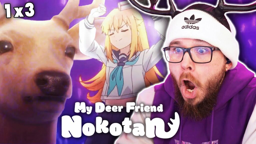 THEY DID THE MEME! | My Deer Friend Nokotan Episode 3 Reaction! 日本語字幕付き |「しかのこのこのここしたんたん」