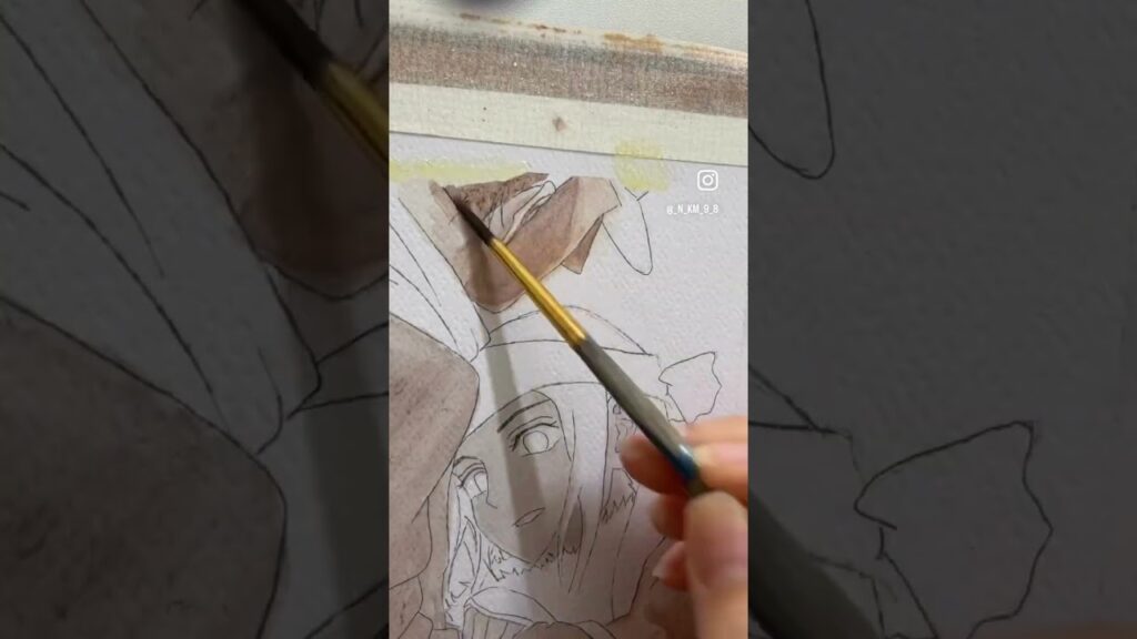 Drawing from anime golden kamyu