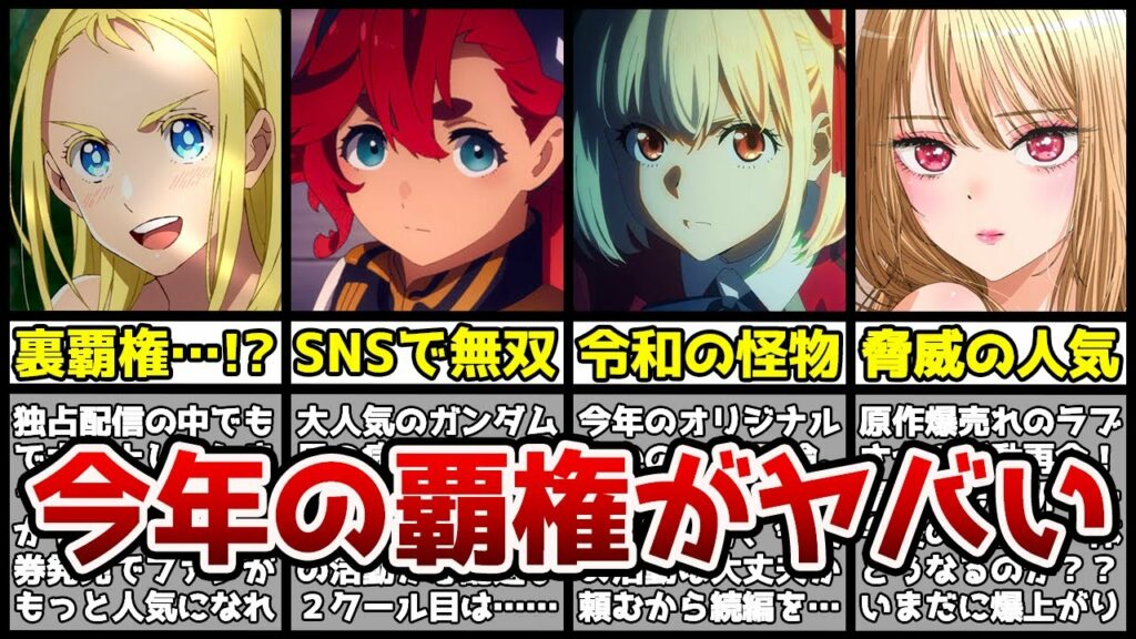 【今年の覇権】今年最も面白かったアニメがガチでヤバすぎる…!?2022年アニメランキングBEST20!!【2022年アニメ】【着せ恋、サマータイムレンダ、リコリス・リコイル、ぼっち・ざ・ろっく!】