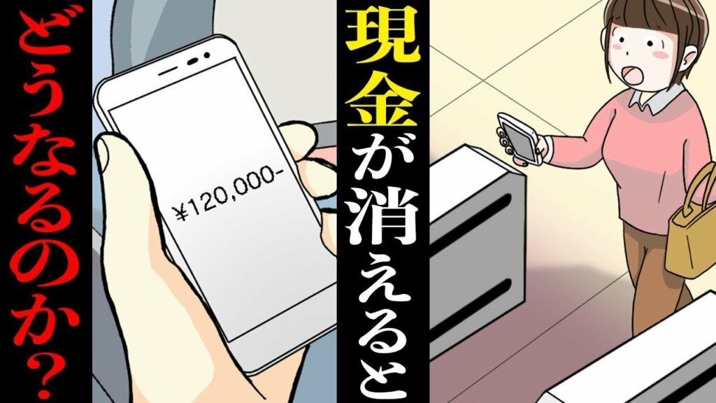 【漫画】100%キャッシュレスになった地域はどうなる!?金銭の感覚が分からなくなり…