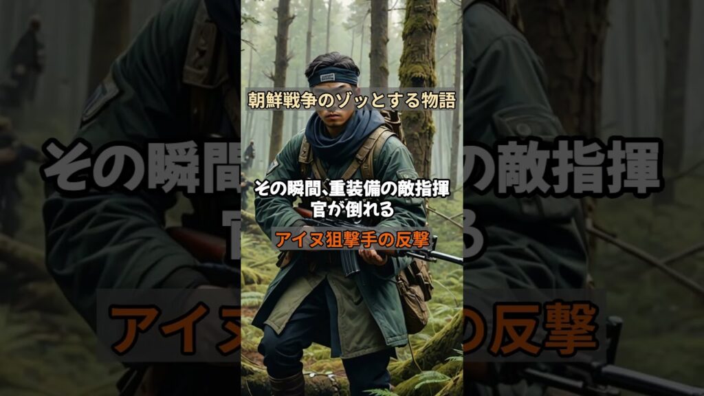 【歴史の物語】氷原の影――アイヌ狙撃手の反撃#ゴールデンカムイ #アイヌ民族 #ロシア民族#民族独立