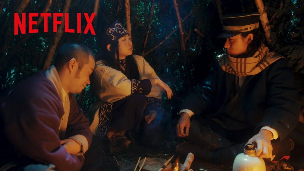 酔っぱらいアシㇼパさんの鹿肉料理を囲む | 連続ドラマW ゴールデンカムイー北海道刺青囚人争奪編ー | Netflix Japan