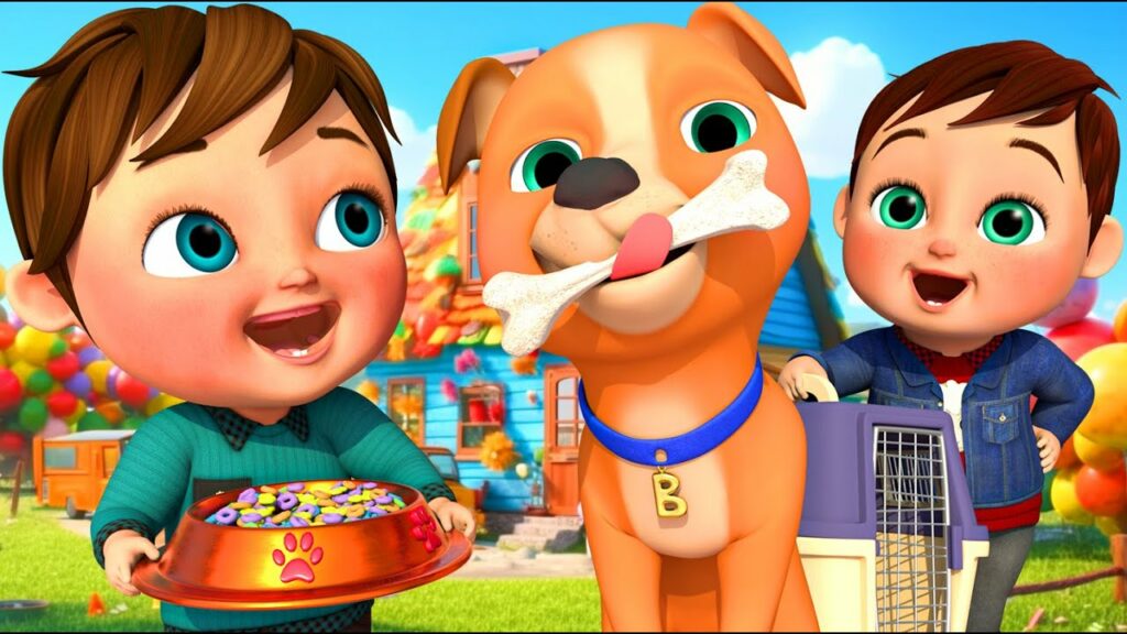 ビンゴといっしょにうたおう – 童謡とキッズソング – 子供向け – バナナ手話漫画 #cocomelon #babysharksong